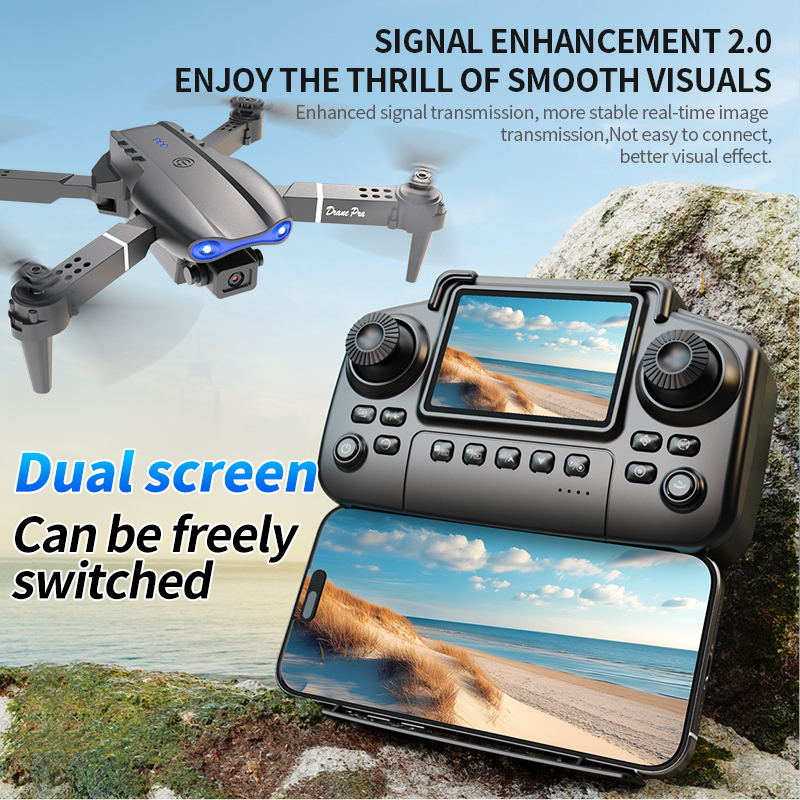 E99Pro Screen Control Dual Electric Drone