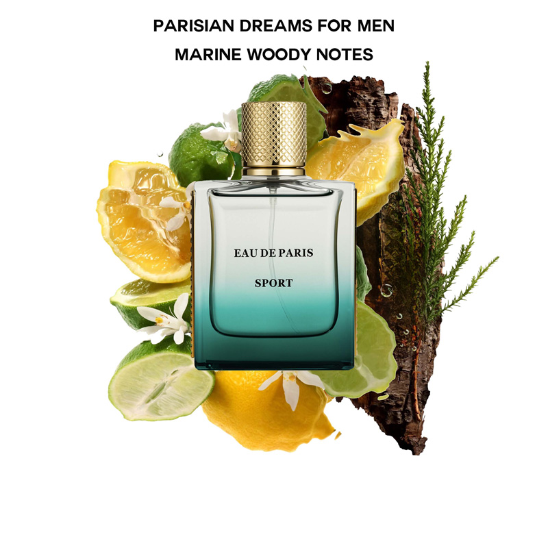 EAU DE PARIS SPORT Men's Eau De Toilette 50ml - Marine Woody Notes