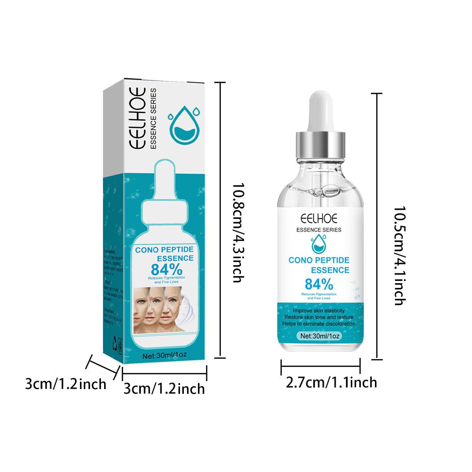EELHOE Aquatic Dendrobatid Peptide Anti-Wrinkle Serum For Skin Repair, Targeting Fine