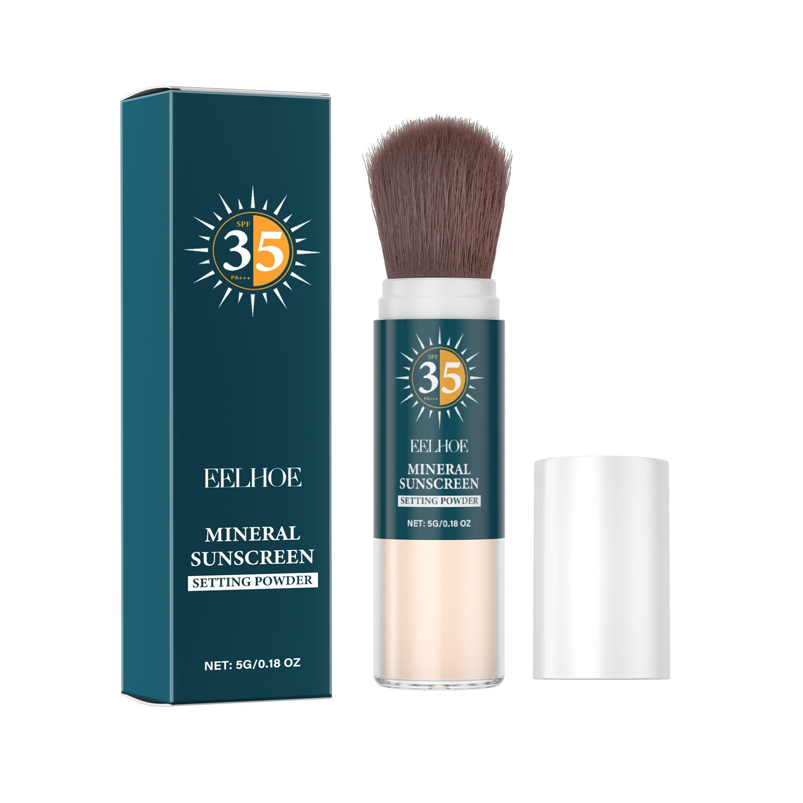 EELHOE Mineral Face Sun Care Finishing Powder, 5 g