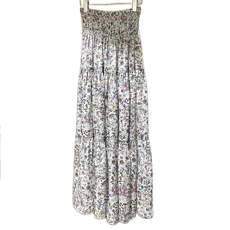 Elastic-waist Versatile A-line Skirt