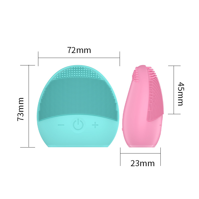 Electric Silicone Cleansing Instrument Wash Face And Shrink Pores Cleaner