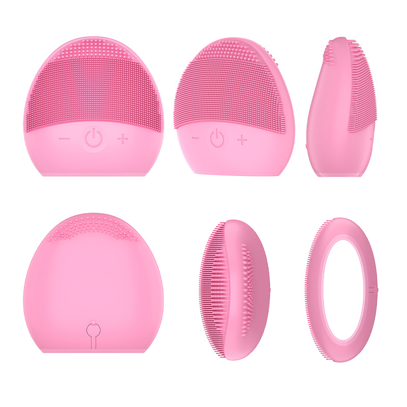 Electric Silicone Cleansing Instrument Wash Face And Shrink Pores Cleaner