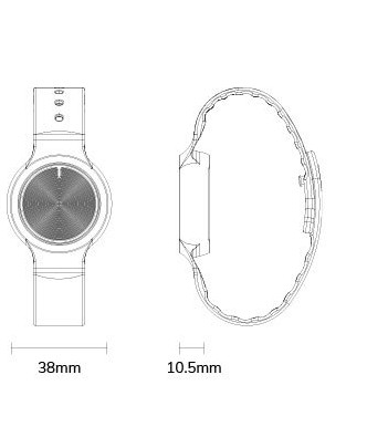 Notruf, NFC-Beschleunigungssensor, Bluetooth-Positionierungsarmband