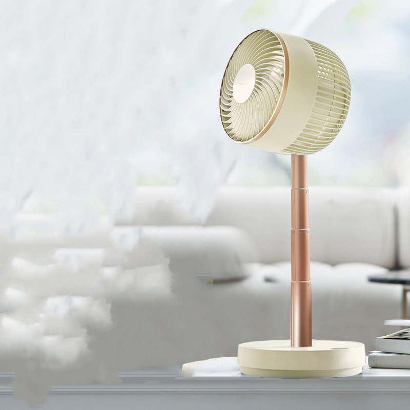 Emmett Novi sklopivi teleskopski ventilator za cirkulaciju vazduha Podni ventilator za domaćinstvo, električni ventilator