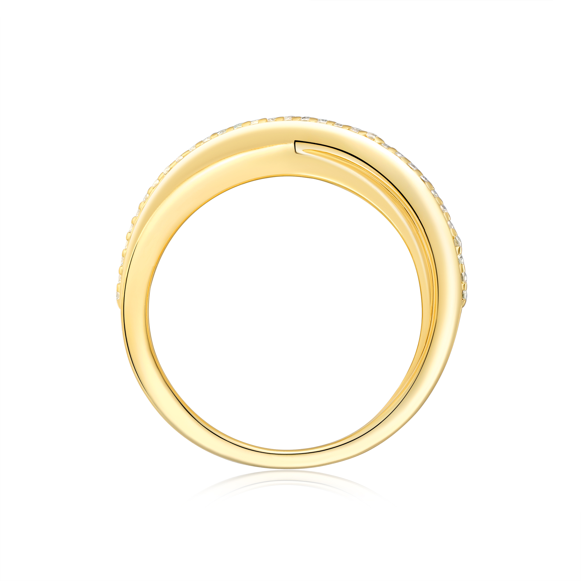 Engraved With Top-quality Moissanite, This Luxurious And Fashionable Minimalist Jewelry