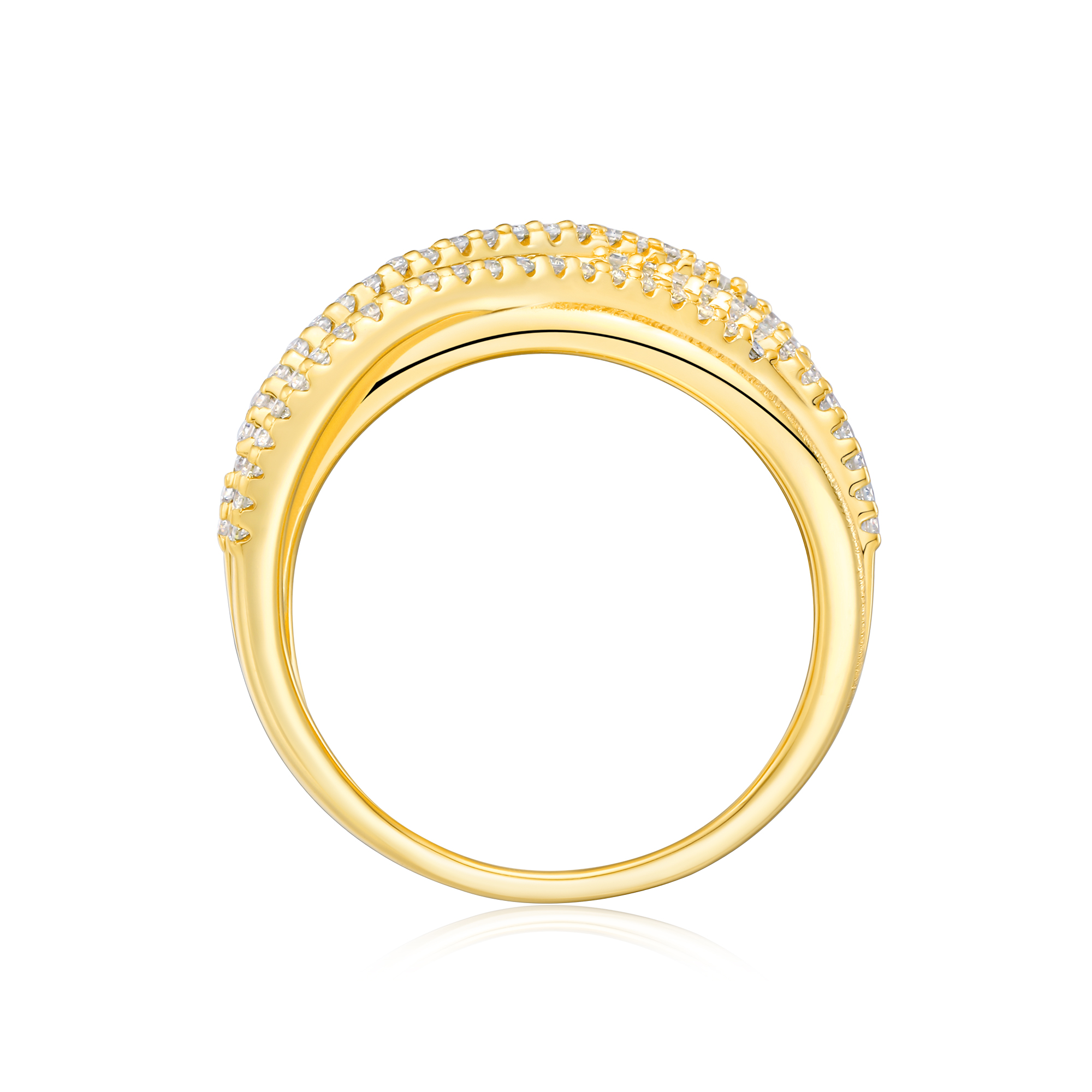 Engraved With Top-quality Moissanite, This Luxurious And Fashionable Minimalist Jewelry