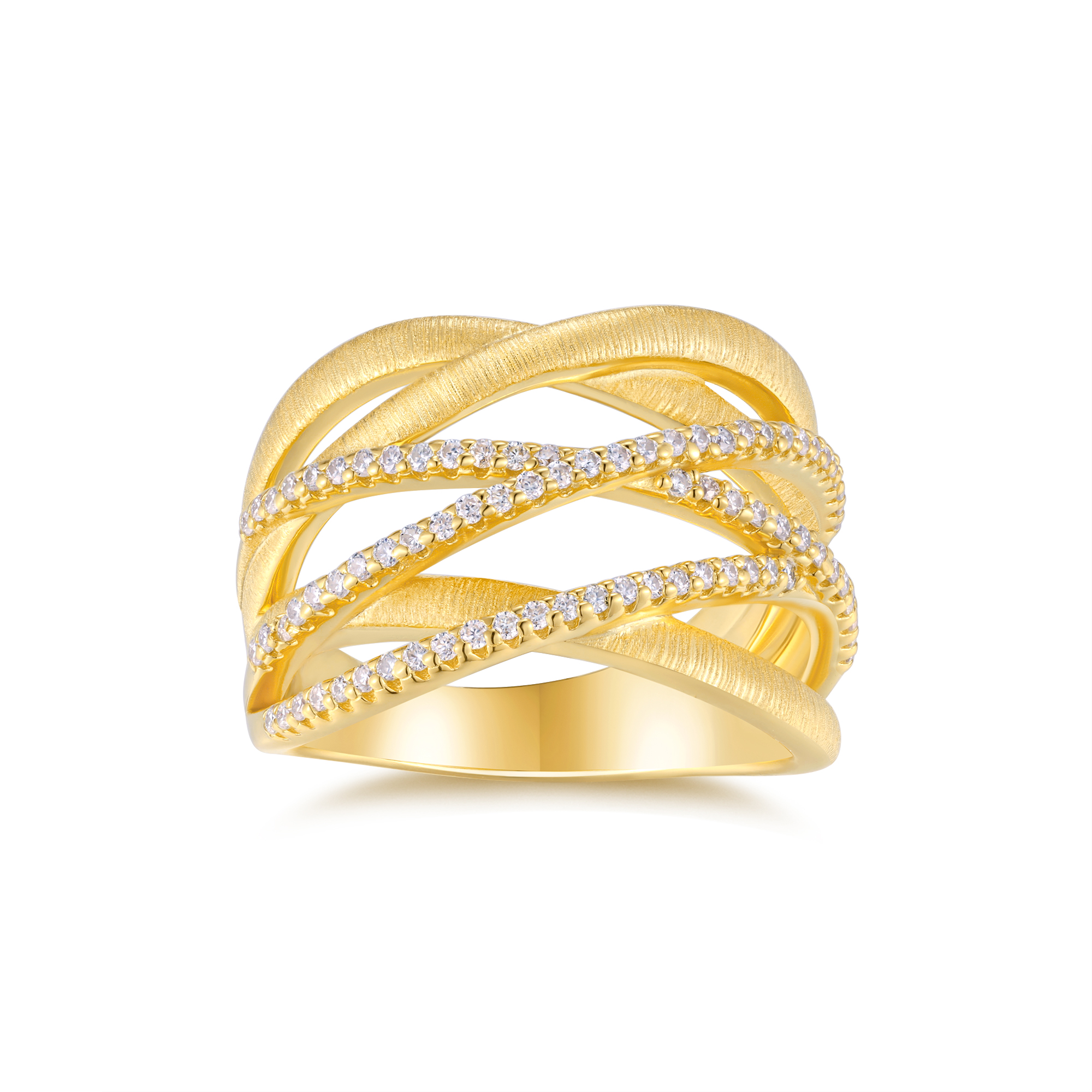 Engraved With Top-quality Moissanite, This Luxurious And Fashionable Minimalist Jewelry
