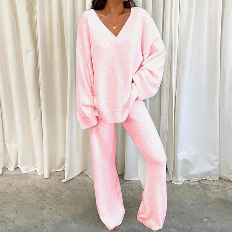 European And American Independent Station European Station Winter Comfortable Solid Color