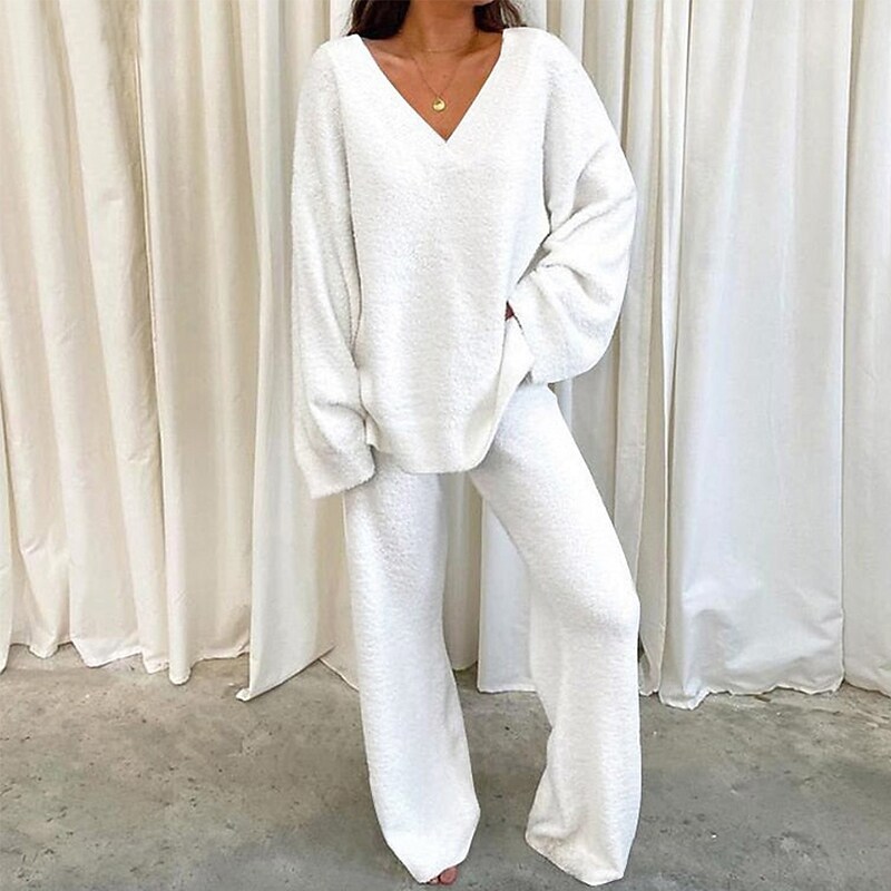 European And American Independent Station European Station Winter Comfortable Solid Color