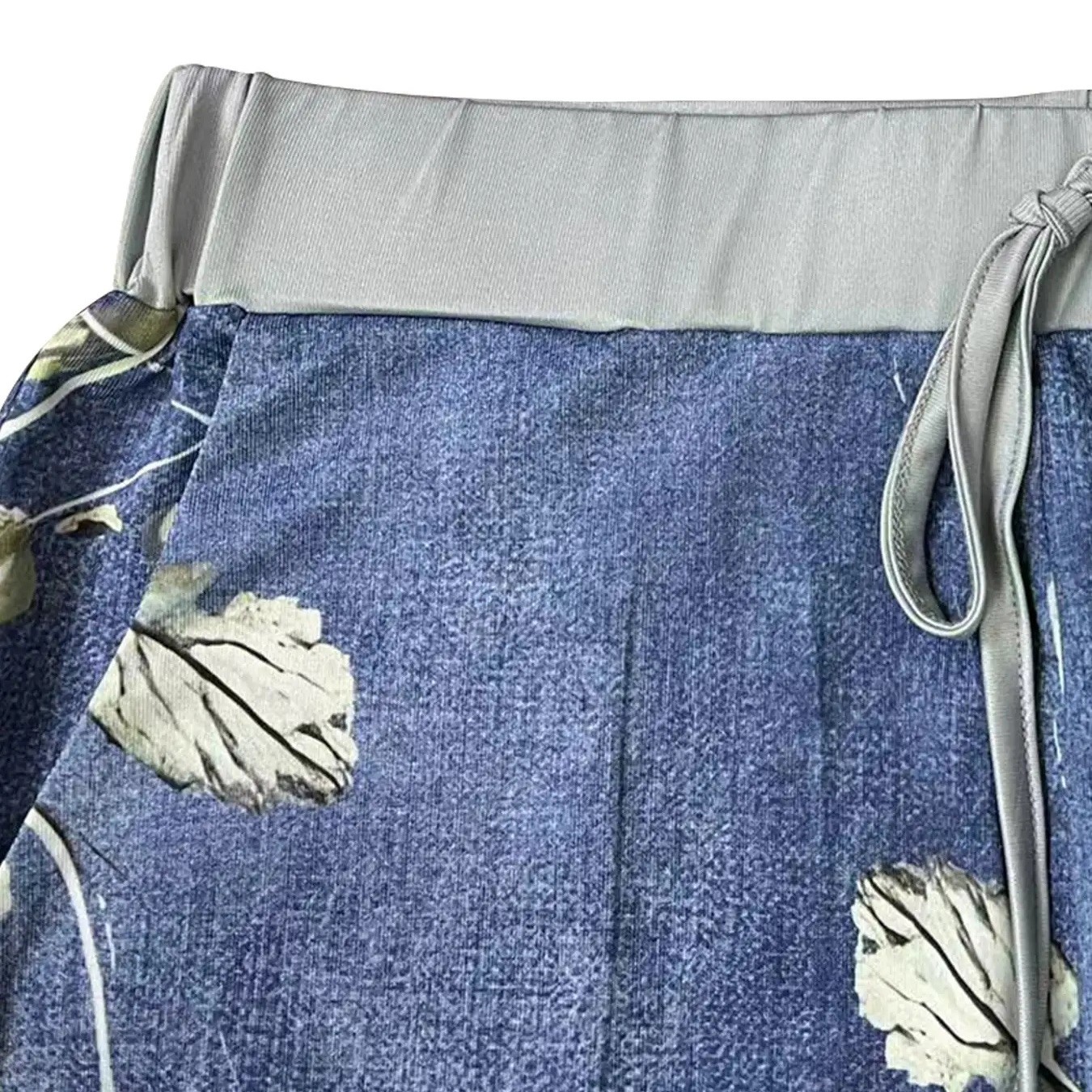 European And American-style Casual Printed Magic Jogger Pants
