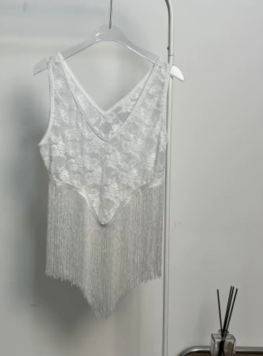 European And American-style Sexy Lingerie Lace Slip Dress