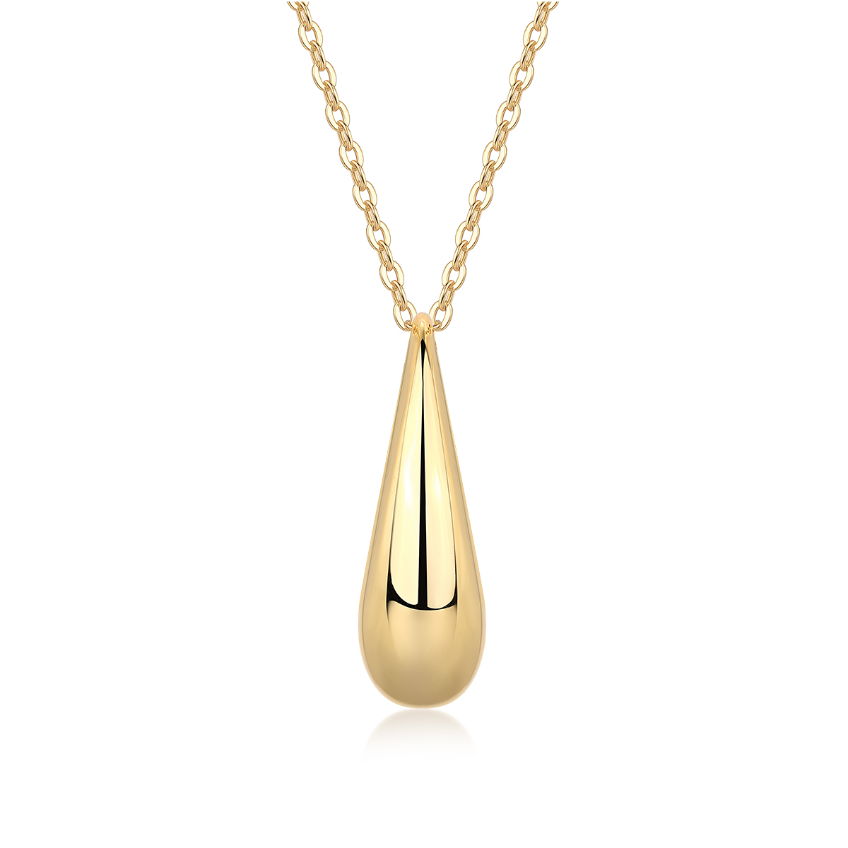 Evening Love - A Fashionable And Trendy Necklace Pendant Set With Top-quality Moissanite