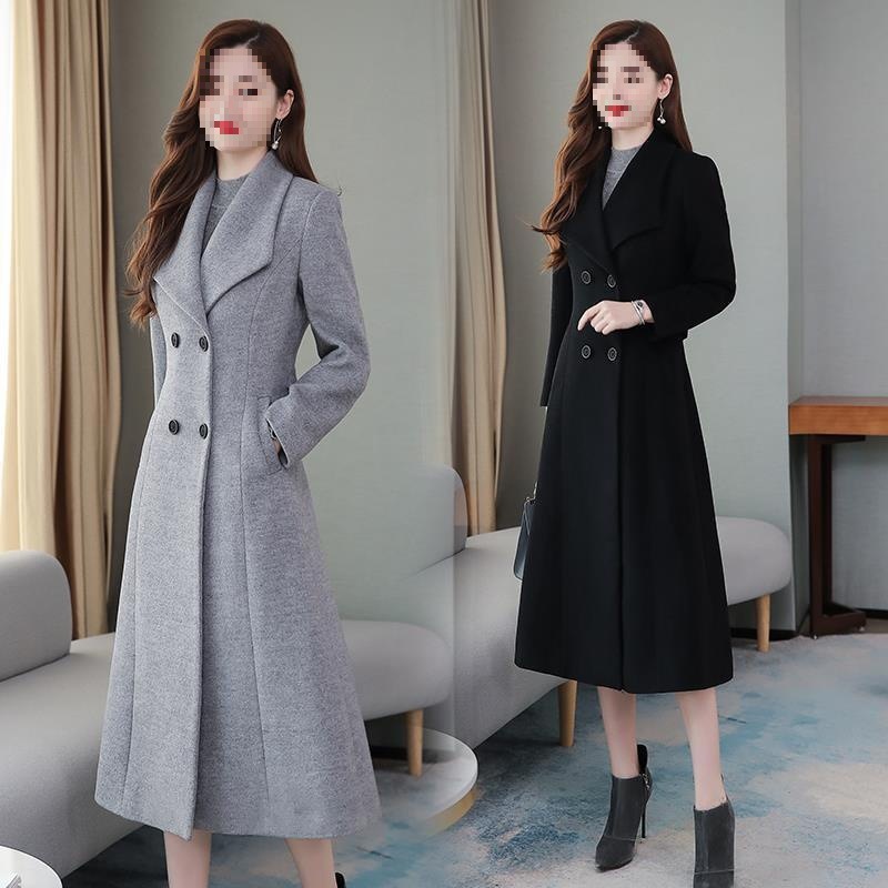 Fashion Casual Winter Woolen Coat Women