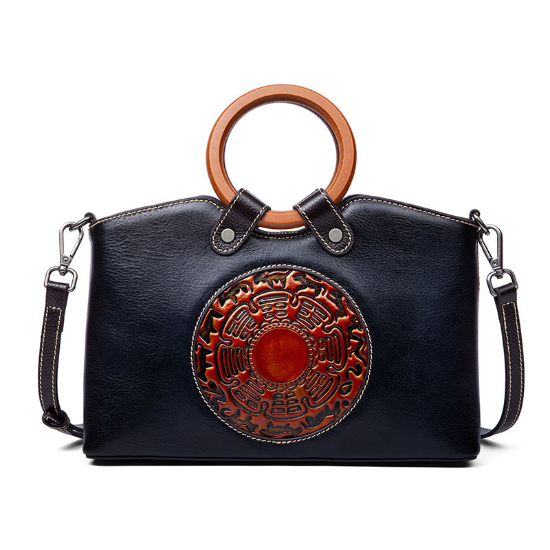 Fashion Vintage Designer Ladies Bags Genuine Leather Womens Handbags Shoulder Bag