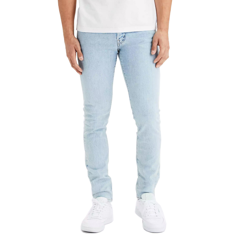 Fashion Washed Men's Jeans Slim-fit Stretch Men's Jeans