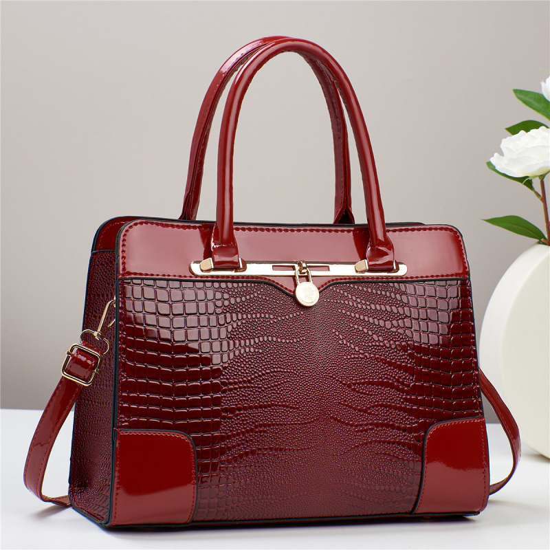 Fashionable Patterned Casual Handbag