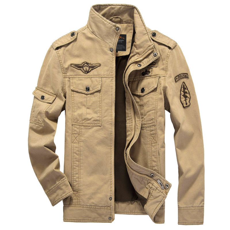Foreign Trade Boutique Men's Spring Coat Youth Slim Casual Trench Coat Jacket Men's Coat