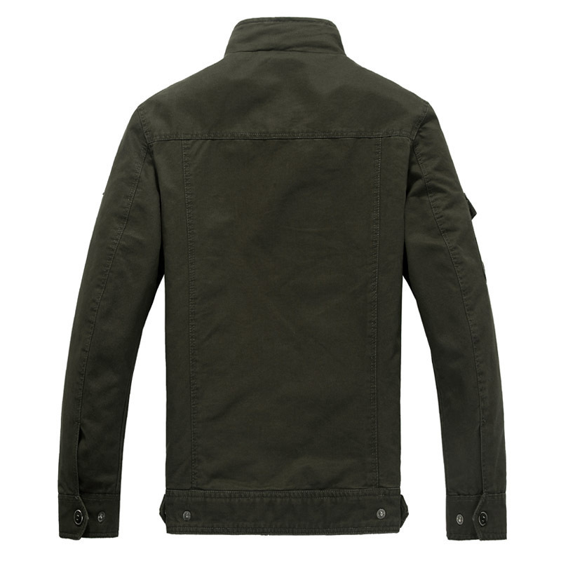 Foreign Trade Boutique Men's Spring Coat Youth Slim Casual Trench Coat Jacket Men's Coat