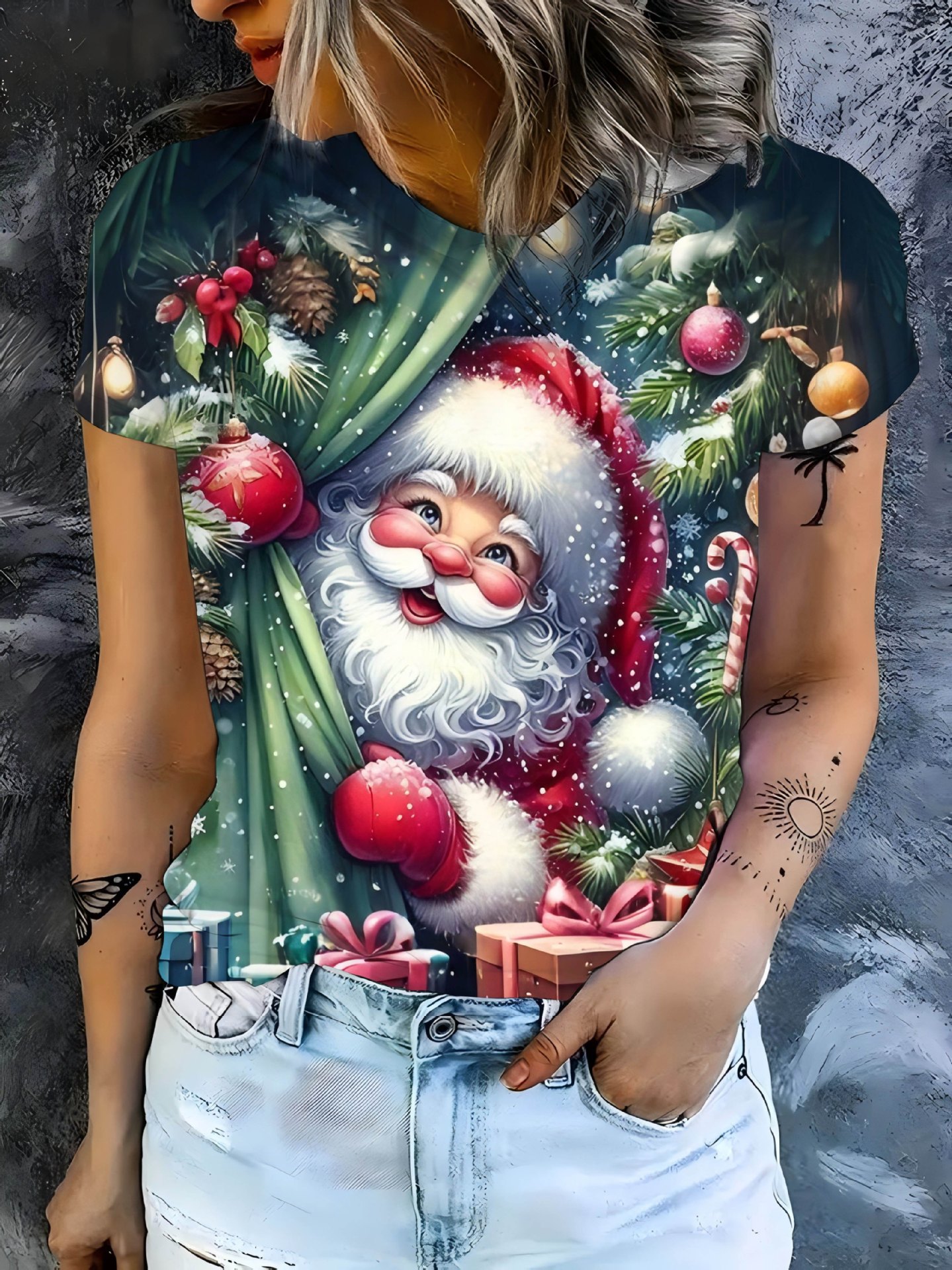 Foreign Trade Hotselling 3D Digital Printing Summer Sport Women's Summer Loose Breathable