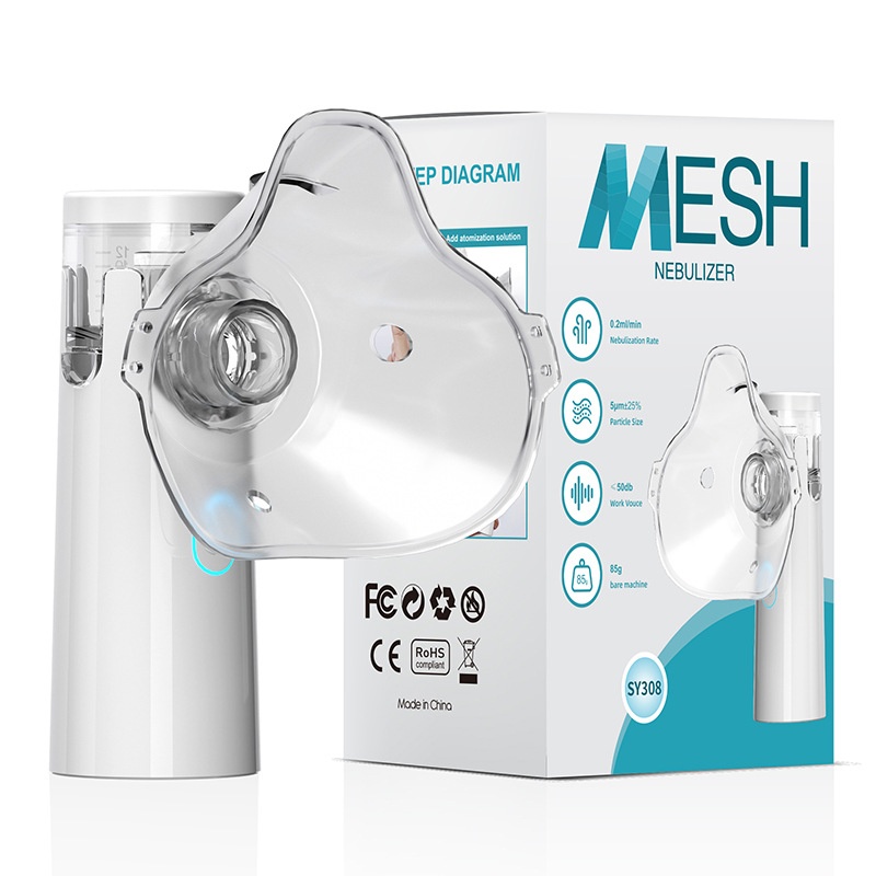 Außenhandel Haushalt tragbarer komprimierter Micro-Mesh-Vernebler Handheld Mute Bilateral