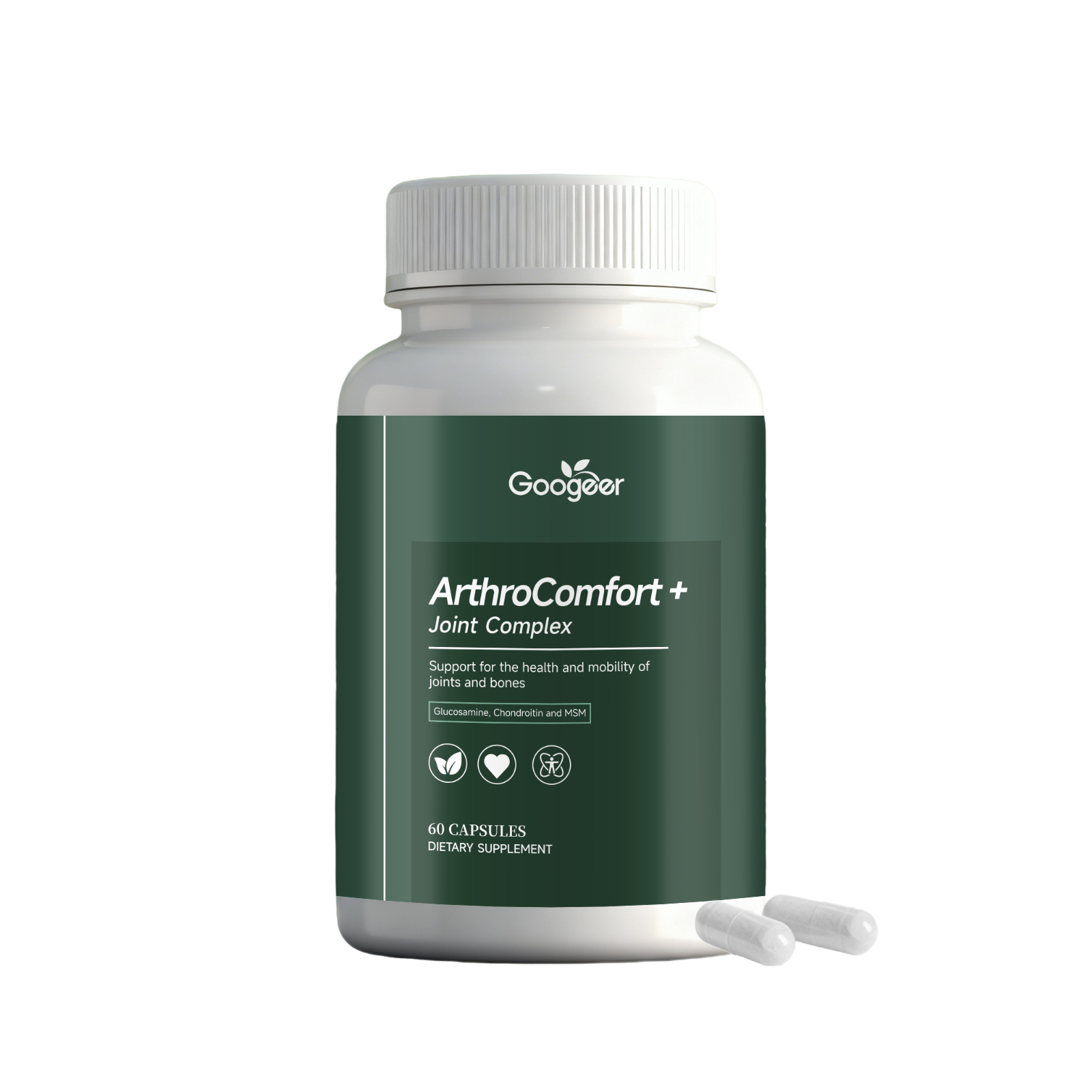 Cápsulas de cuidado suave para articulações do corpo