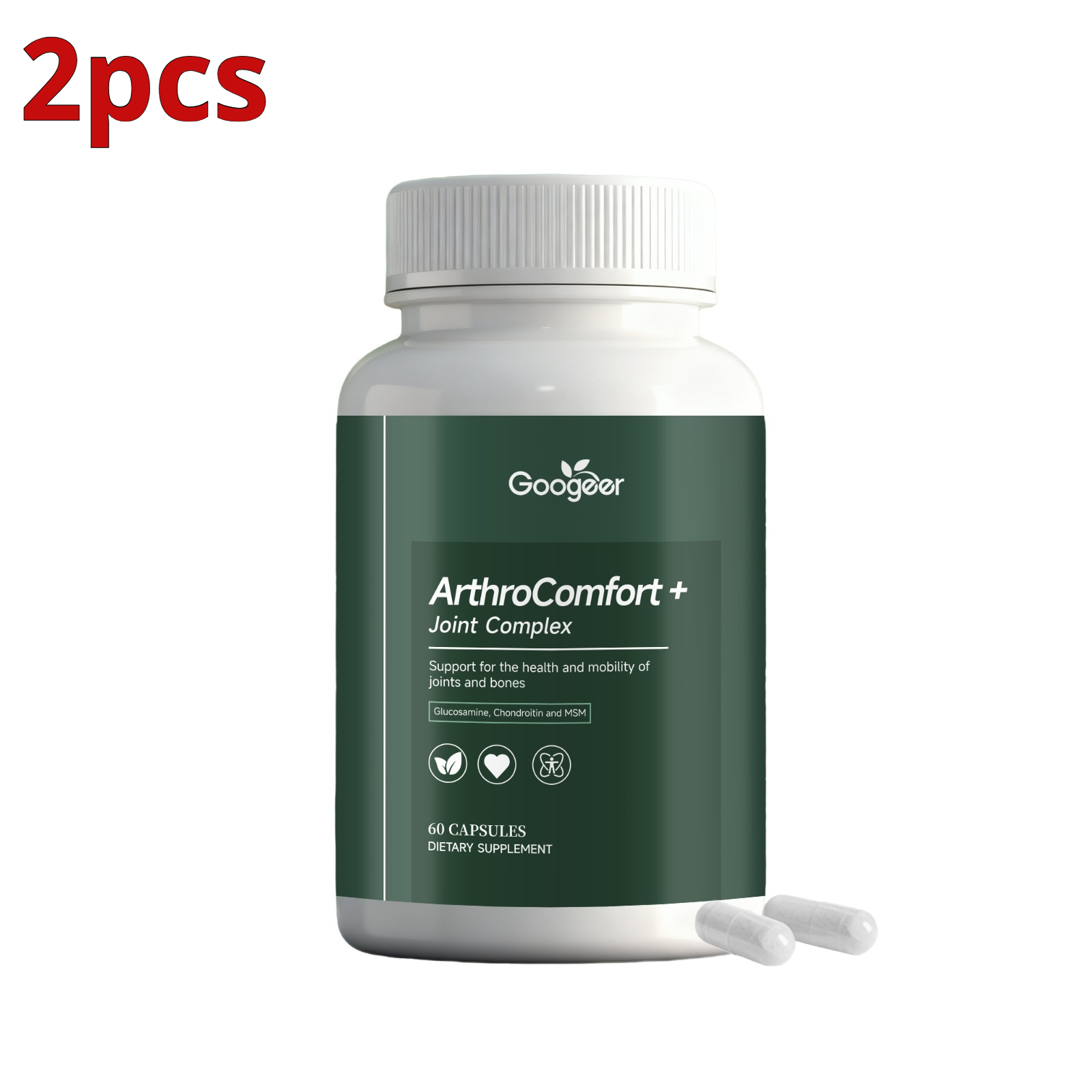 Cápsulas para el cuidado suave de las articulaciones del cuerpo