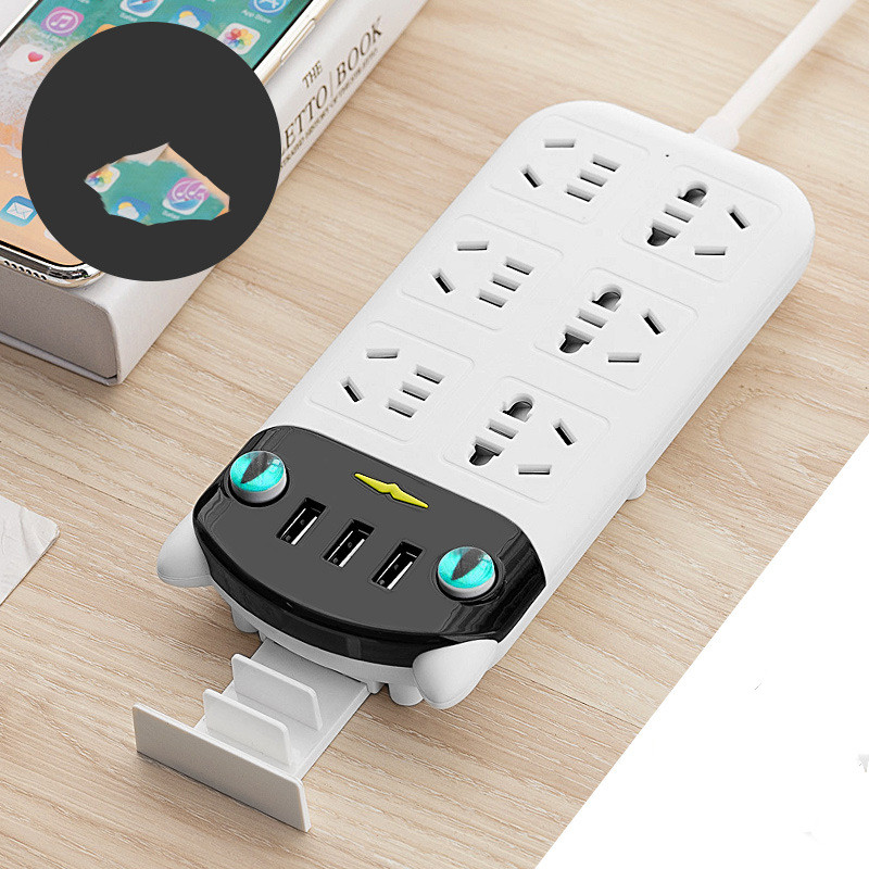 Geschenk Smart USB-Buchse kreative Katze Reihe Patch Panel Patch Panel multifunktionale Haushalt