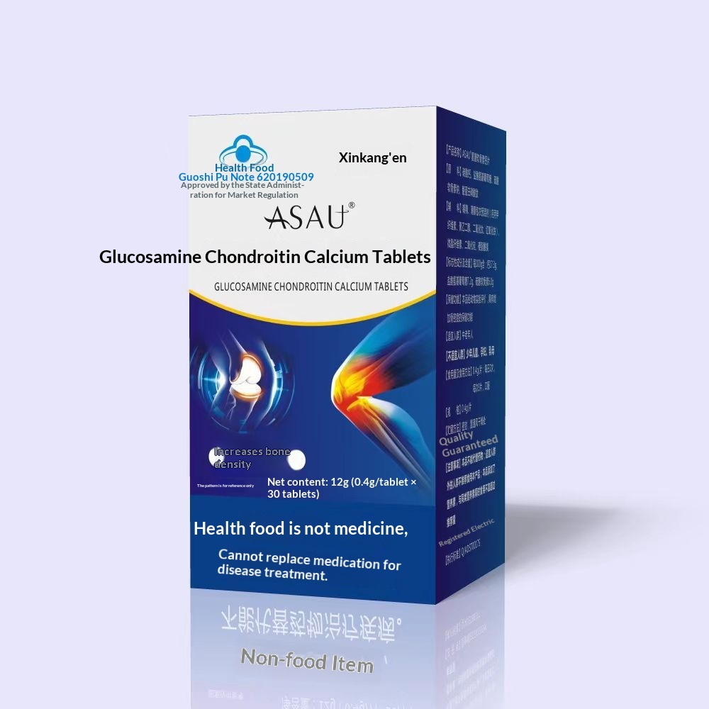 Glucosamin-Chondroitin-Kalziumtabletten erhöhen die Knochendichte. Glucosamin-Gesundheitsprodukte