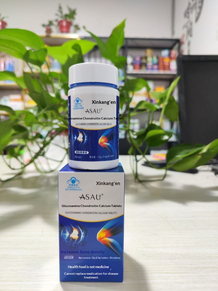 Glucosamin-Chondroitin-Kalziumtabletten erhöhen die Knochendichte. Glucosamin-Gesundheitsprodukte