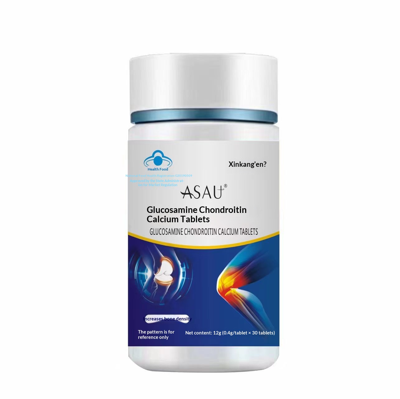 Glucosamin-Chondroitin-Kalziumtabletten erhöhen die Knochendichte. Glucosamin-Gesundheitsprodukte
