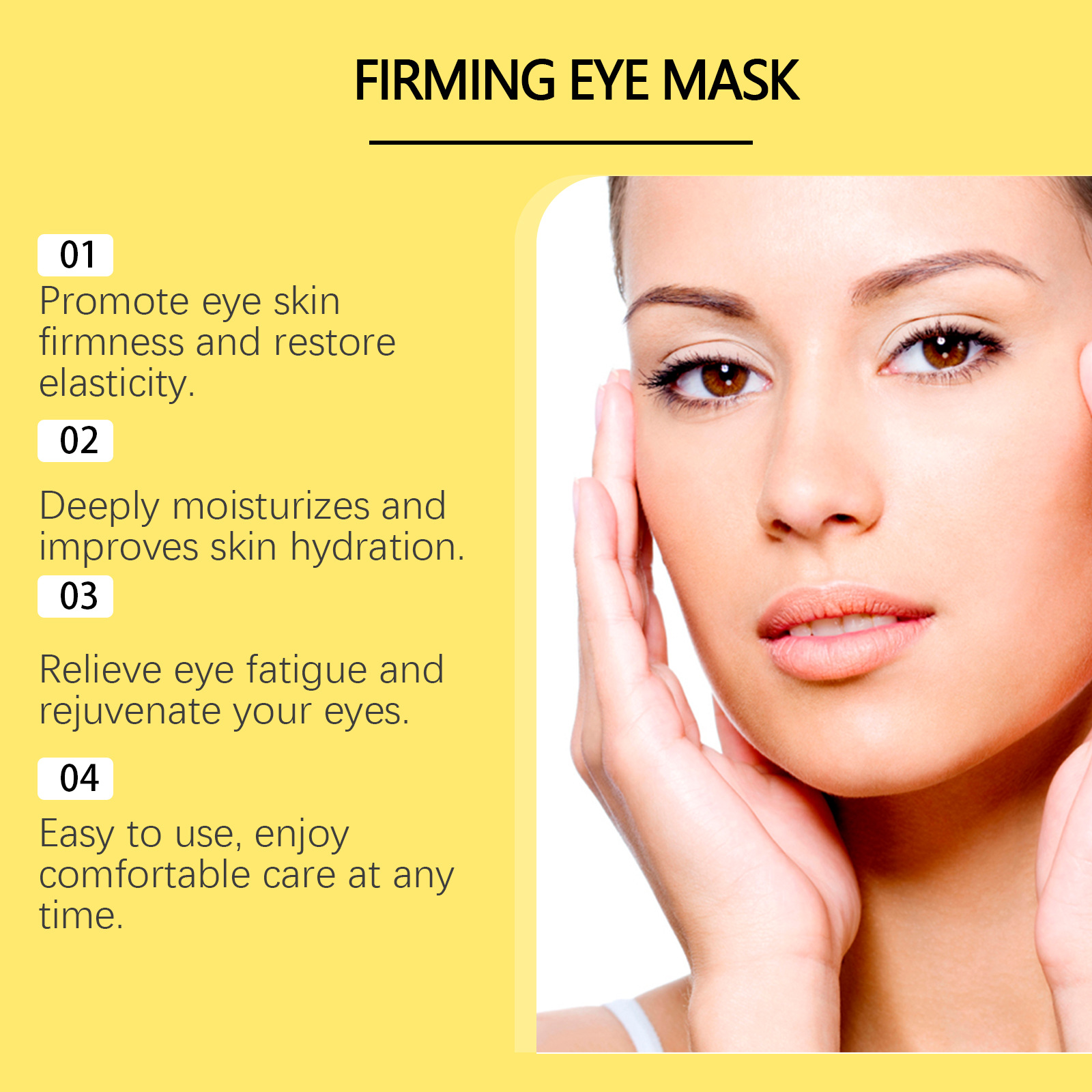 Gold Firming Eyes Mask Gentle Care