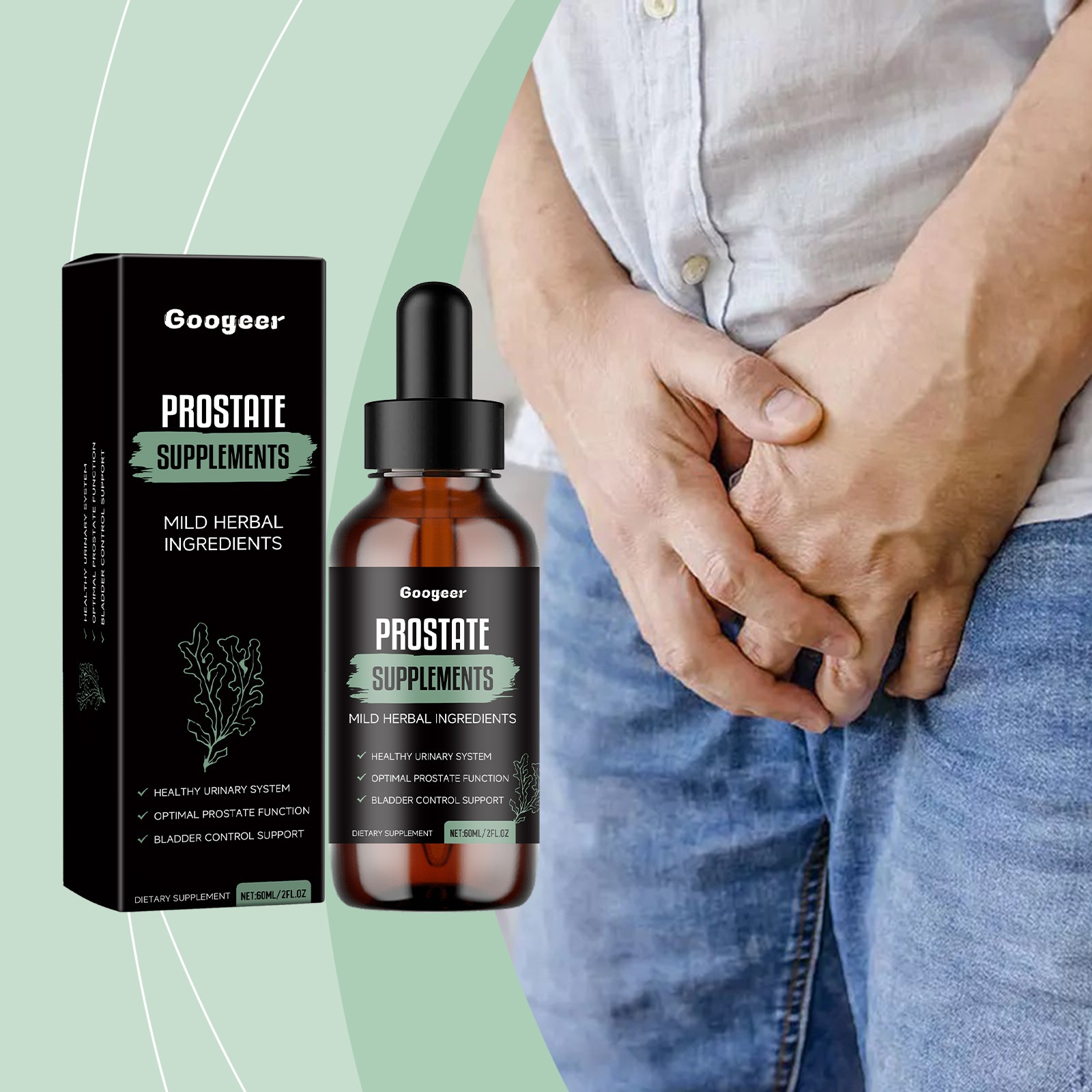 Googeer Prostate Supplements Body Treatment
