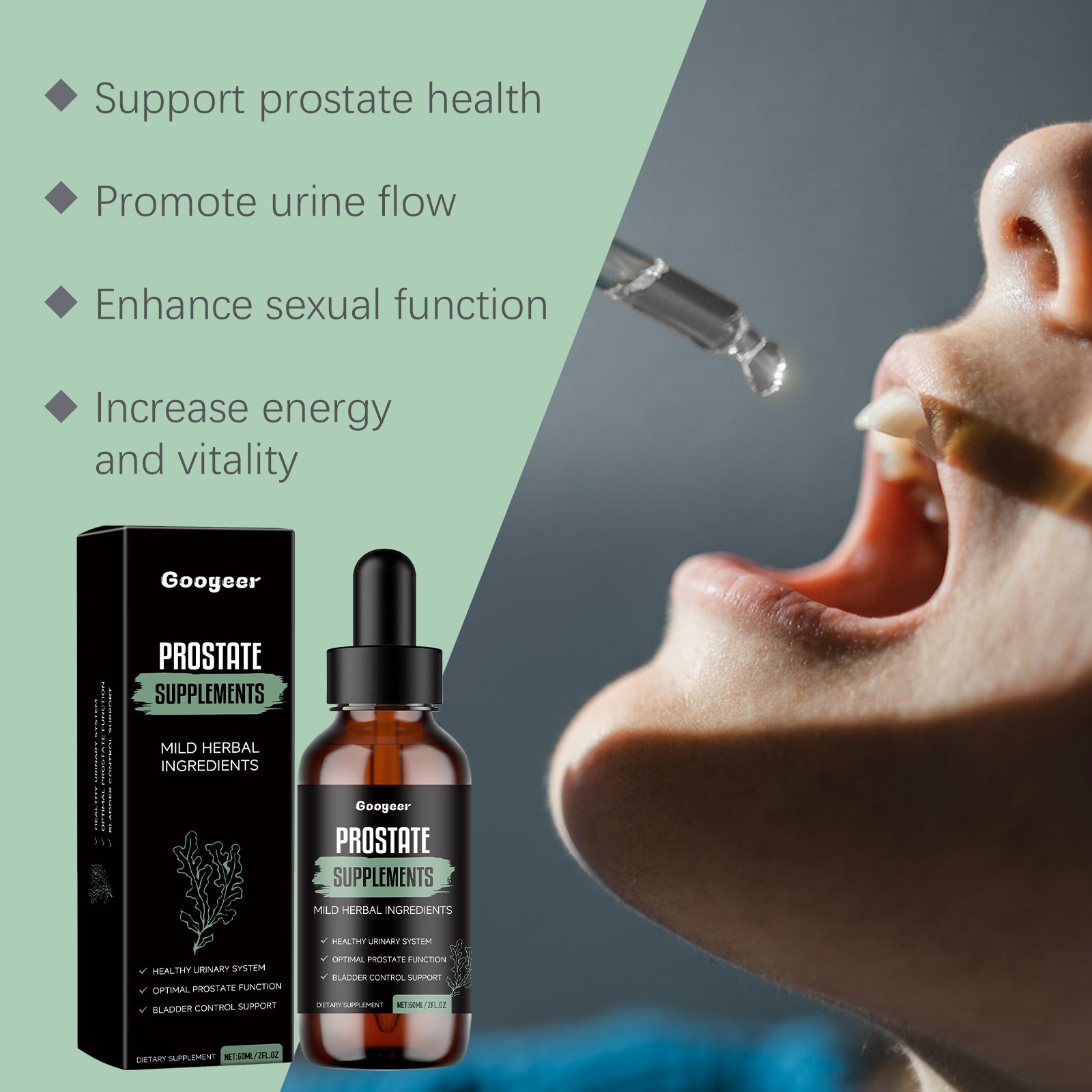 Googeer Prostate Supplements Body Treatment