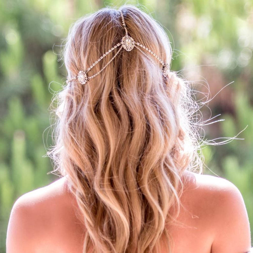 Gothic headband bridal tiara