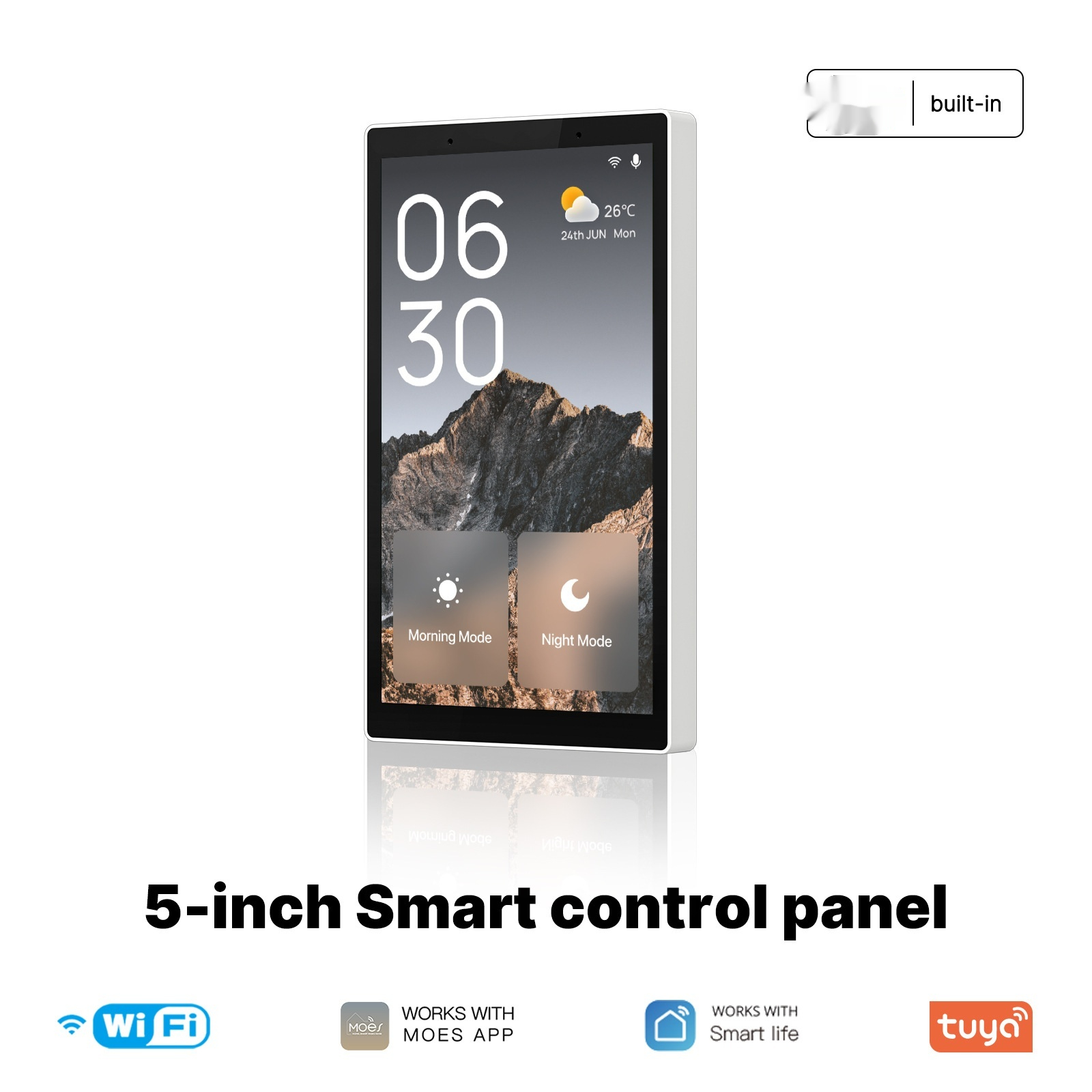 Graffiti Smart Home WiFi központi vezérlőképernyő