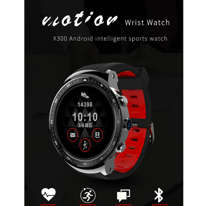 H1-Smartwatch mit rundem Bildschirm