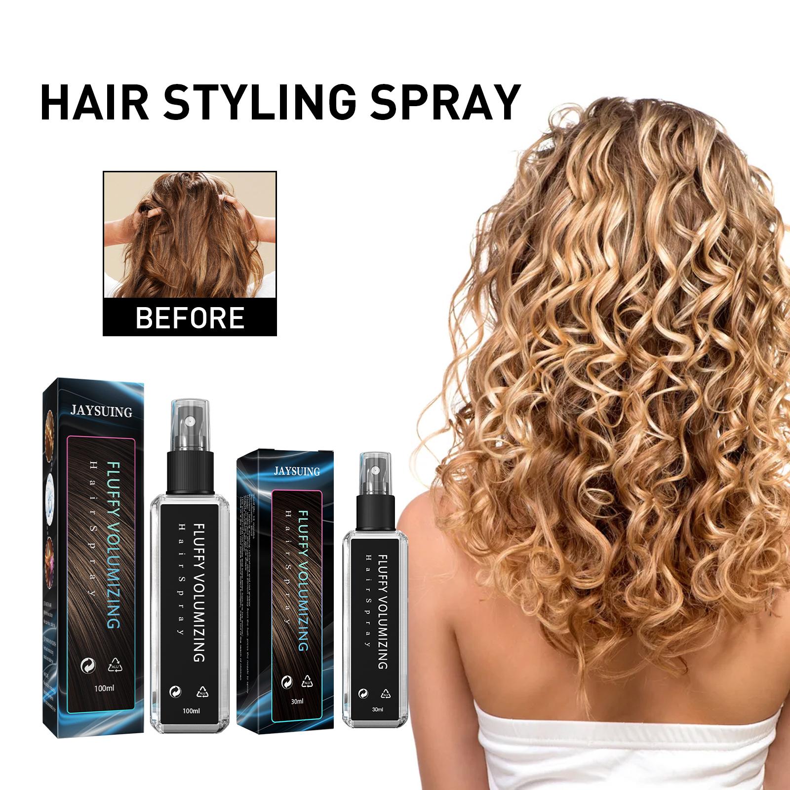 Hair Setting Spray - Volumizing Moisturizing Styling Spray With Niacinamide, Purslane
