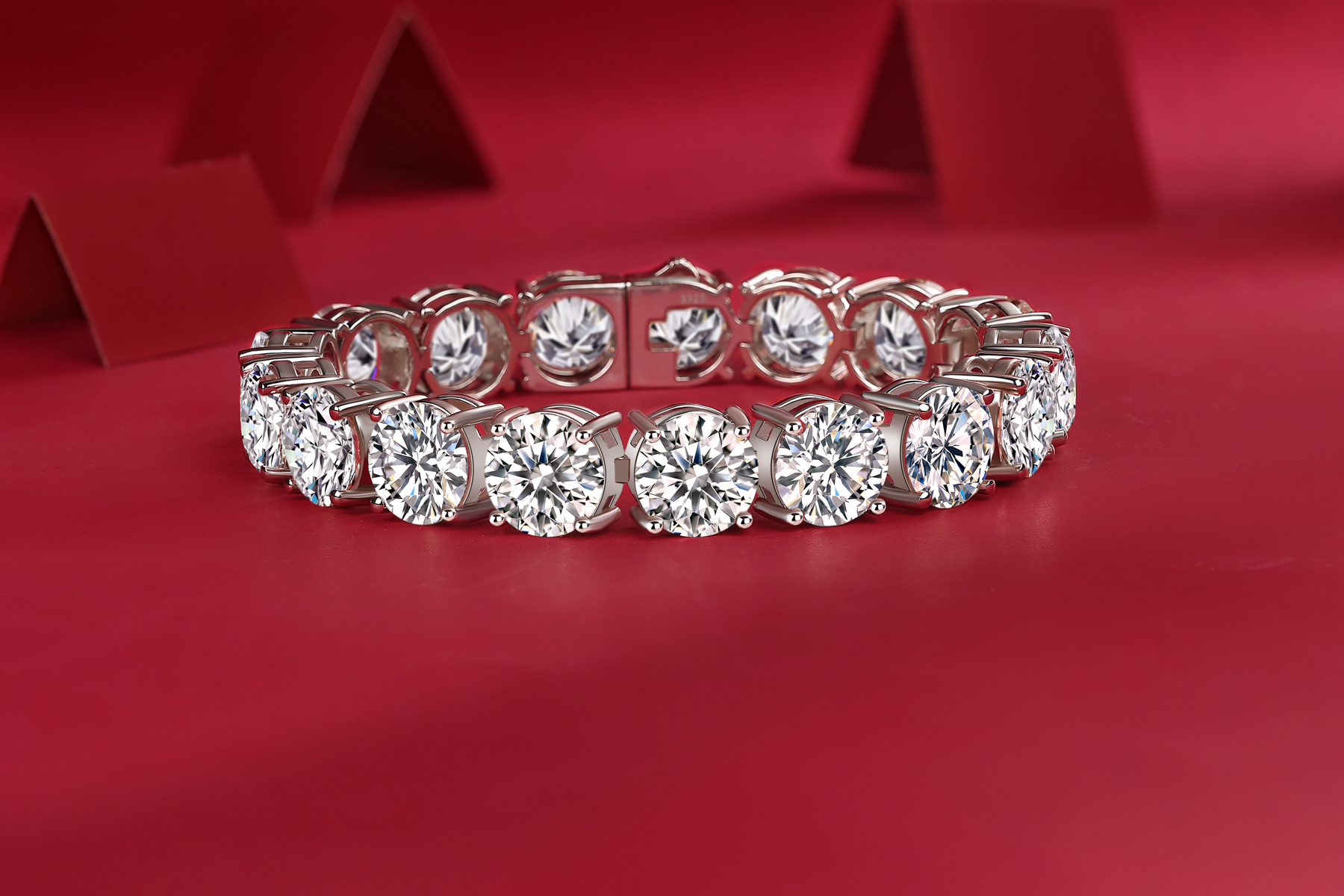 Half Summer Splendor - Luxuriöser und modischer leichter Luxusschmuck, Silberarmband und