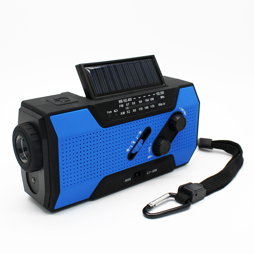 Solarni radio sa ručnim pogonom