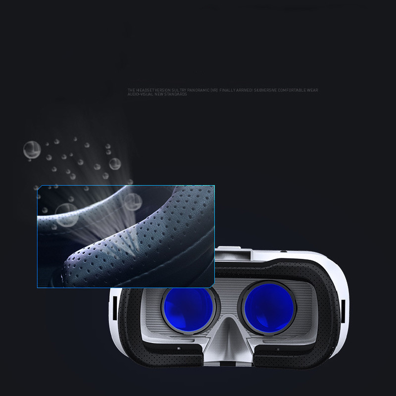 Am Kopf montierte, verstellbare HD-VR-Brille mit Headset