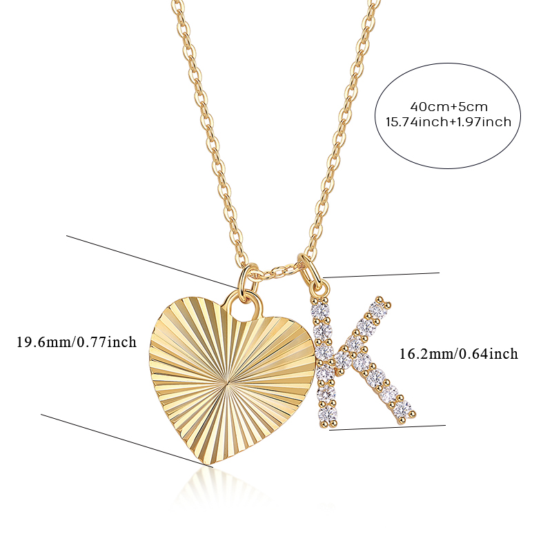 Heart Secret - A Fashionable And Trendy Necklace Pendant Set With Top-quality Moissanite