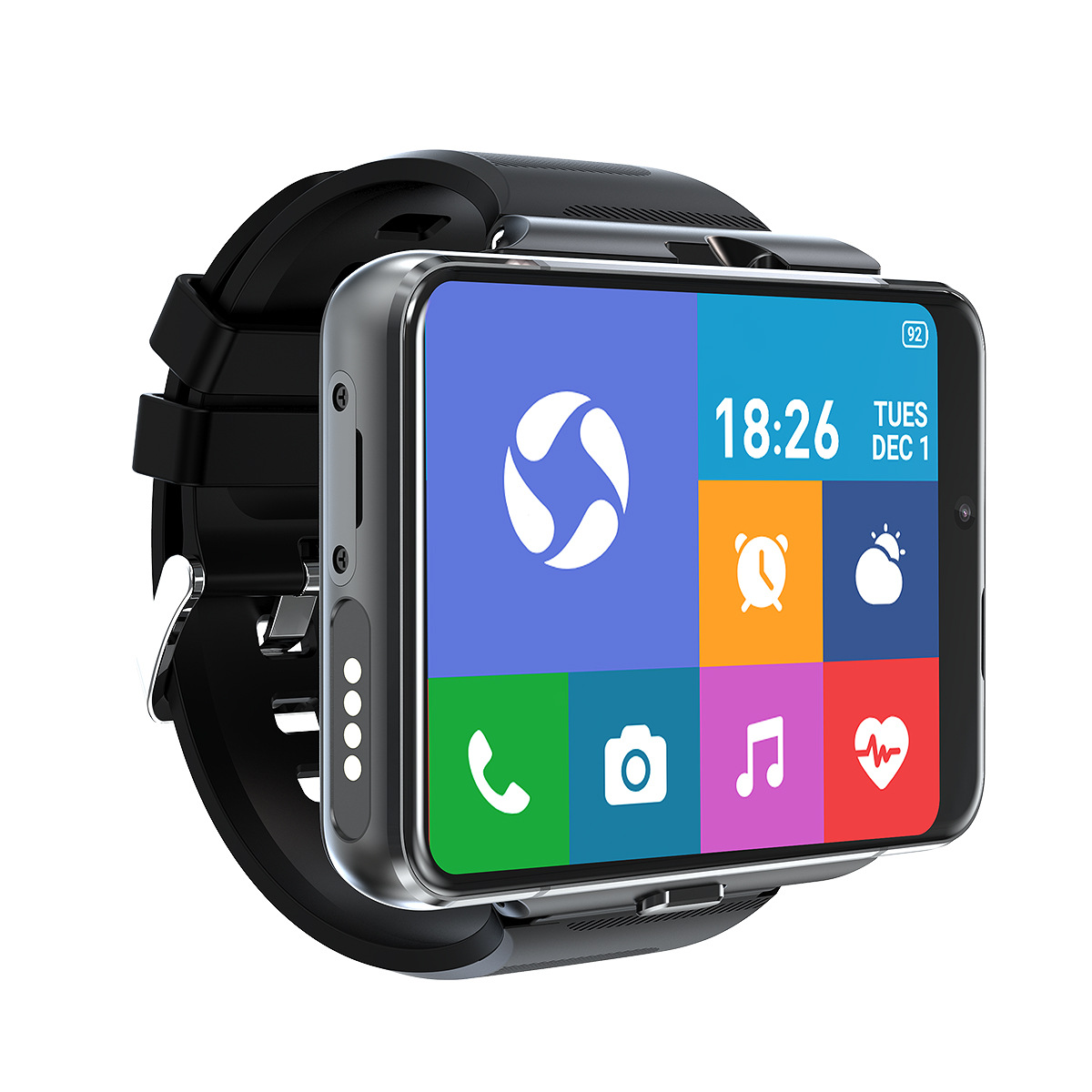 Csúcskategóriás, nagy képernyős 4G Android Smartwatch szuper nagy memória