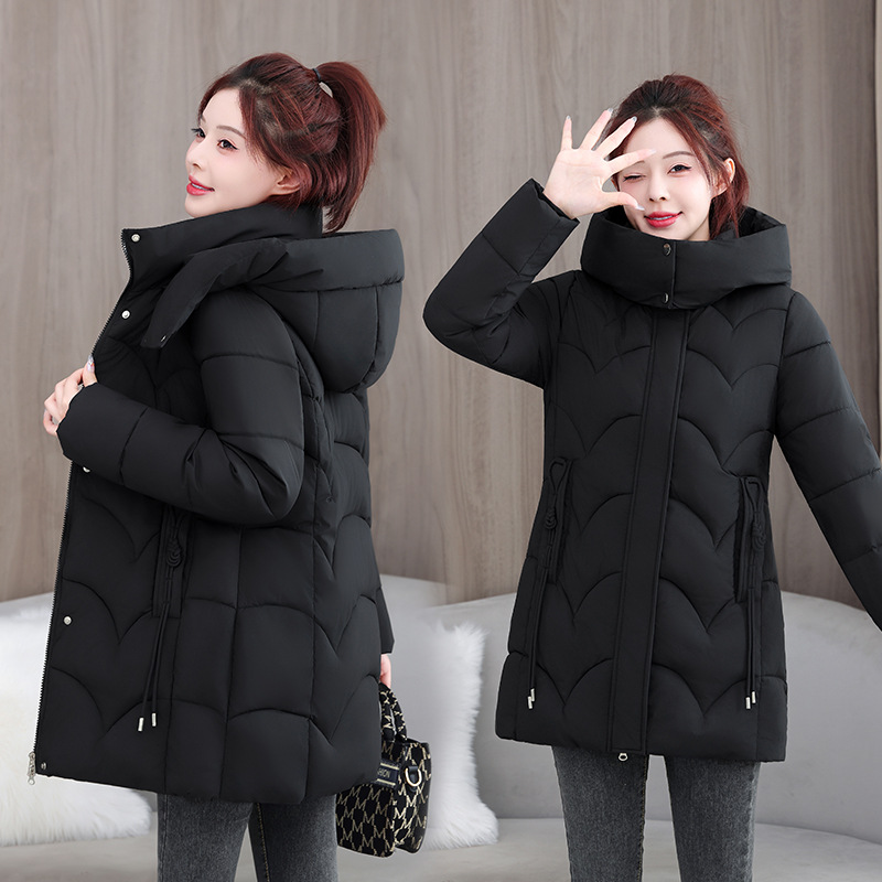 High-end Loose Small Size Cotton-padded Coat