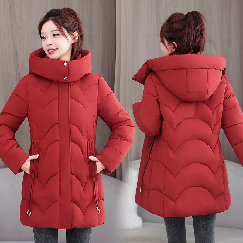 High-end Loose Small Size Cotton-padded Coat
