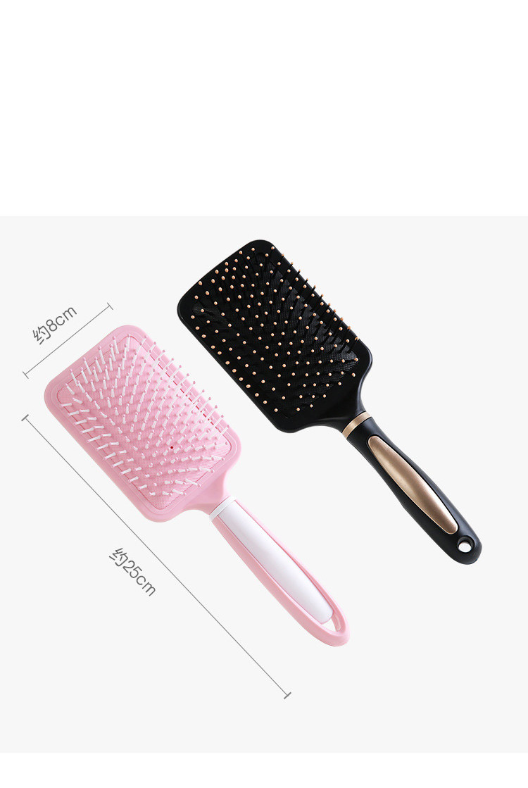 Household Curling Comb With Inner Buckle Shape Hairdressing Cylinder Roller Comb