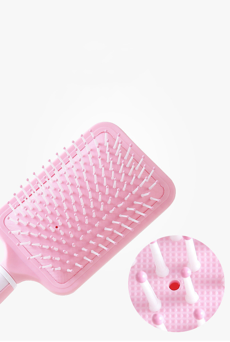Household Curling Comb With Inner Buckle Shape Hairdressing Cylinder Roller Comb