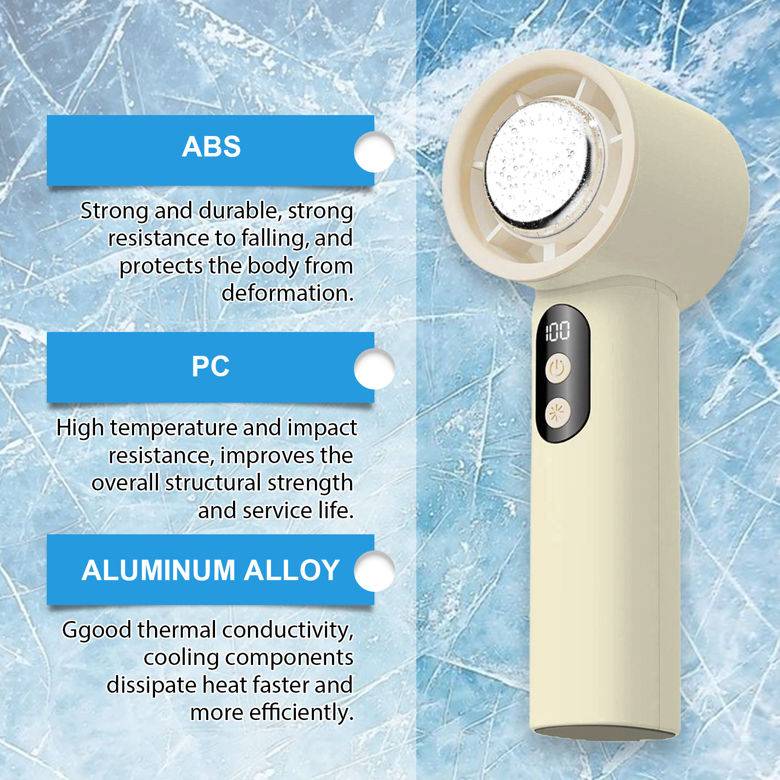 Paket leda Ručni ventilator Lotus Vhite