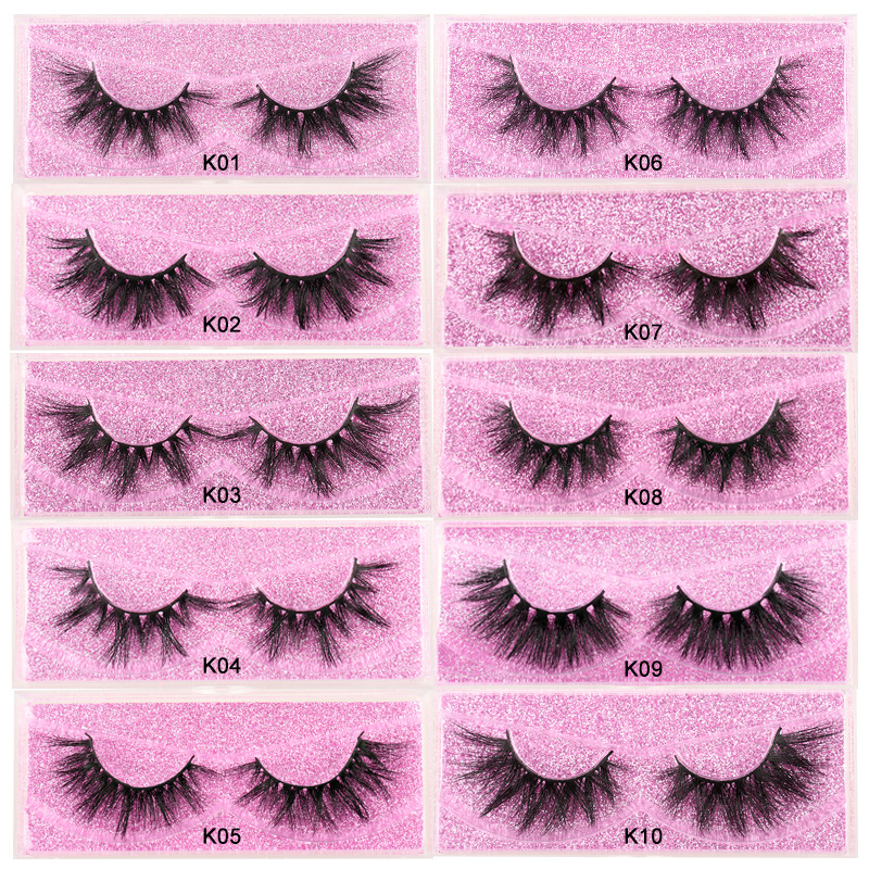 Künstliche Wimpern für dicke Wimpern