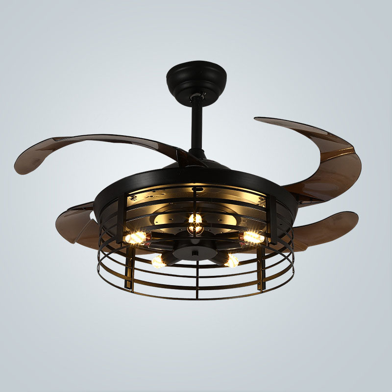 Industrielle Wind-integrierte amerikanische Retro-Lüfterlampe